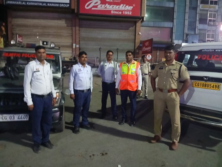 रायपुर में ड्रंक एंड ड्राइव पर सख्ती : बीती रात 57 चालकों को दबोचा गया,इस साल अब तक 3309 पर कार्रवाई