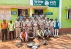जंगली सुअर के शिकार का पर्दाफाश,चार आरोपी गिरफ्तार