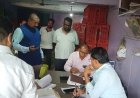 जनदर्शन में प्राप्त शिकायतों पर एक्शन,शास्त्री मार्केट में नापतौल विभाग का छापा