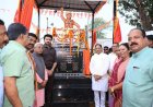 डोंडराही में भगवान बिरसा मुंडा की प्रतिमा का अनावरण