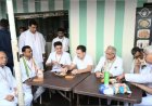 दिल्ली लौटने के पहले नवा रायपुर में राहुल गांधी का सरप्राइज स्टॉप,मैगी पॉइंट में साथ दिखे कांग्रेस के दिग्गज