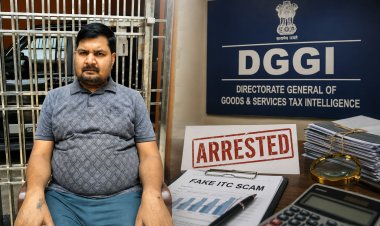 फर्जी ITC घोटाले में DGGI का शिकंजा: 12.5 करोड़ के टैक्स क्रेडिट फर्जीवाड़े का आरोपी यूपी से गिरफ्तार