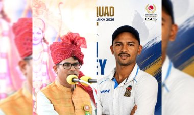 छत्तीसगढ़ के लाल आयुष पांडे का इंडिया 'A' टीम में चयन, प्रदेश में खुशी की लहर