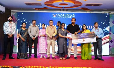 कलिंगा विश्वविद्यालय द्वारा भव्य “टॉपर्स फेलिसिटेशन सेरेमनी 2026” का आयोजन, मेधावी विद्यार्थियों का सम्मान, प्रतिभा और उत्कृष्टता का हुआ उत्सव