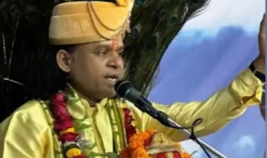 रेप के आरोप में कथावाचक और ज्योतिषाचार्य नरेंद्र नयन शास्त्री गिरफ्तार, पुलिस ने सिलियारी से दबोचा