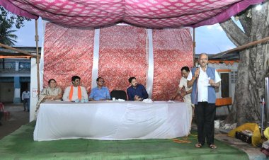 प्रधानमंत्री नरेंद्र मोदी के ऐतिहासिक कार्यकाल के उपलक्ष्य में सांसद बृजमोहन अग्रवाल ने किया जनसंपर्क