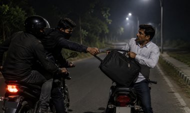 ठेकेदार के अकाउंटेंट से 10 लाख की लूट, चाकू की नोक पर नकदी से भरा बैग लेकर फरार हुए बदमाश