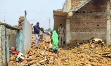 बेमेतरा में बारिश से ढही दीवार, दो सगी बहनों की मौके पर मौत 