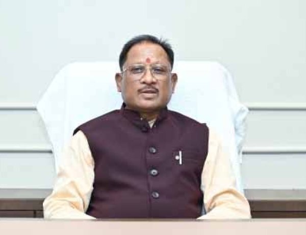 मुख्यमंत्री विष्णु देव साय ने छत्तीसगढ़ योग आयोग के नवनियुक्त अध्यक्ष संजय अग्रवाल को दी बधाई