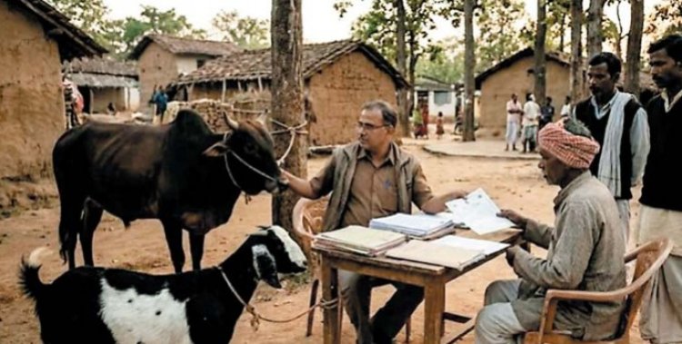 पट्टा दिलाने के बदले बस्तर में पटवारी ने रिश्वत में लिया बकरा और बैल