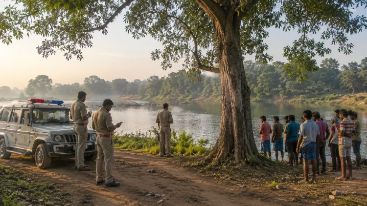 नदी किनारे पेड़ पर लटका मिला वृद्ध का शव, इलाके में फैली सनसनी
