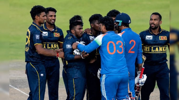 सुपर ओवर की हार के बाद मैदान पर भिड़े वैभव सूर्यवंशी और विशेन हलाम्बागे, जानें धक्का-मुक्की पर क्या कहते हैं ICC के कड़े नियम