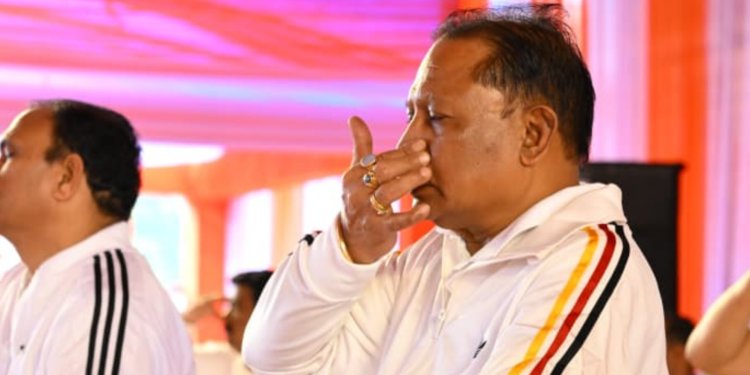 विश्व को भारत की अमूल्य देन है योग, इसे जन-जन तक पहुंचाना हमारी जिम्मेदारी : सीएम विष्णुदेव साय