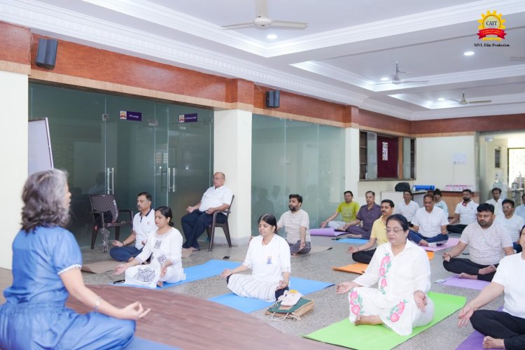 अंतर्राष्ट्रीय योग दिवस पर कैट प्रदेश कार्यालय मे योग जागरूकता कार्यक्रम आयोजित : मधु अरोरा