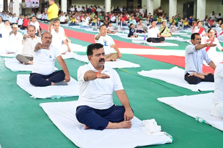 ऋषि-मुनियों की अमूल्य विरासत है योग, इसे जीवन का हिस्सा बनाएं- उप मुख्यमंत्री विजय शर्मा