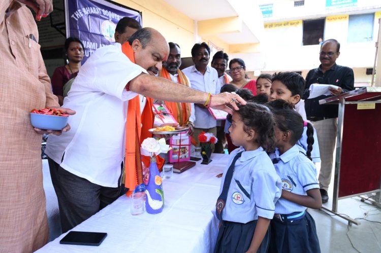 विधायक पुरंदर मिश्रा की मौजूदगी में उत्साहपूर्वक मनाया गया शाला प्रवेशोत्सव, बच्चों के चेहरों पर दिखी खुशी 
