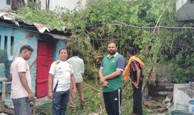पार्षद अंबर अग्रवाल ने पेश की मिसाल,दूसरे वार्ड में पहुंच संभाली राहत की कमान