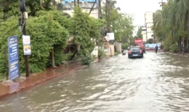 पहली बारिश में डूबी राजधानी, 45 मिनट की बरसात ने खोली नगर निगम की तैयारियों की पोल