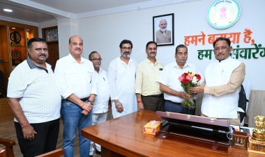 सराफा व्यापारियों ने मुख्यमंत्री से की मुलाकात, पंडरी में जेम्स एंड ज्वेलरी पार्क की मांग
