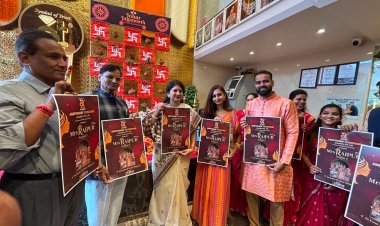 एटी पैलेस के "जोहार जगन्नाथ" कार्यक्रम में शामिल हुई डॉ. वर्णिका शर्मा, मिस रायपुर सीजन-2 के पोस्टर का विमोचन