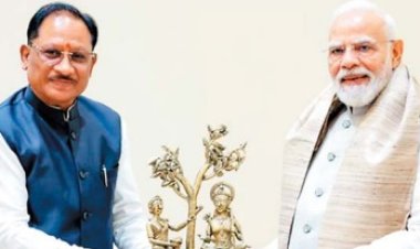 प्रधानमंत्री से मिले सीएम साय