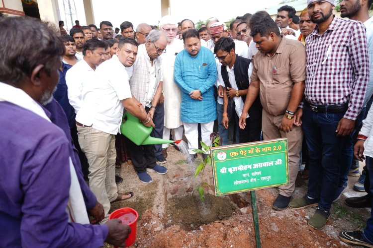 सांसद बृजमोहन अग्रवाल ने आरंग विधानसभा में दी करोड़ों के विकास कार्यों की सौगात