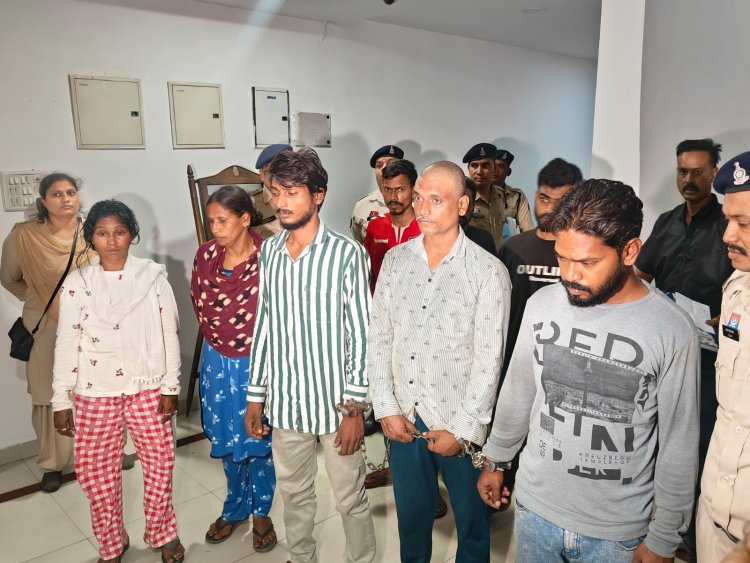 रायपुर पुलिस ने ओडिशा तक सप्लाई चेन तोड़ी,2 महिला सहित 5 तस्करों से 46 किलो गांजा जब्त