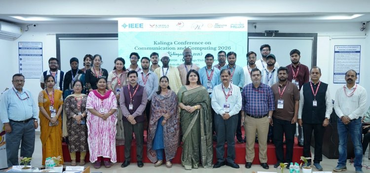 वैश्विक सहभागिता और उत्कृष्ट शोध के साथ कलिंगा विश्वविद्यालय में IEEE KalingaConf 2026 का सफल समापन