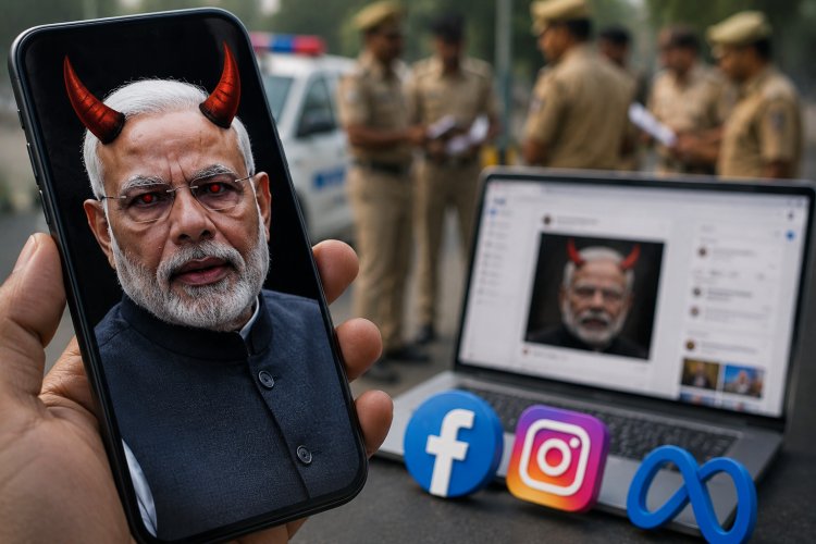 PM मोदी के कथित मॉर्फ्ड फोटो-वीडियो मामले में कार्रवाई, Facebook-Instagram अकाउंट्स समेत Meta इंडिया हेड के खिलाफ FIR