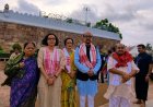 महामहिम राज्यपाल रमेन डेका एवं विधायक पुरन्दर मिश्रा ने सपत्नीक किए महाप्रभु जगन्नाथ के दर्शन