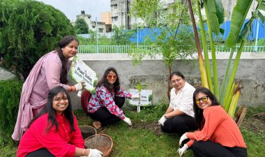बिजनेस लीडर्स ने पौधे लगाकर दिया हरियाली का संदेश, कॉर्पोरेट कनेक्शंस रायपुर के स्पाउसल ग्रुप की पहल