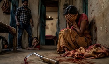 चरित्र पर शक बना हत्या की वजह: पति ने हंसिया से किया पत्नी पर हमला, इलाज के दौरान मौत; आरोपी गिरफ्तार