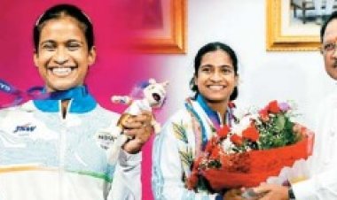 कॉमनवेल्थ की ‘सिल्वर गर्ल’ ज्ञानेश्वरी अब डीएसपी