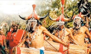 राष्ट्रपति भवन में स्वतंत्रता दिवस समारोह, गौर मडिय़ा नृत्य और गेंड़ी की प्रस्तुति