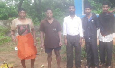 देवपहरी झरने में फंसे 3 युवक, 15 घंटे बाद रेस्क्यू; अचानक बढ़ गया था पानी