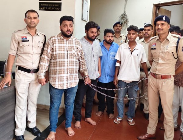 बर्थडे पार्टी के दौरान हंगामा, पुलिस से धक्का-मुक्की करने वाले 7 आरोपी गिरफ्तार