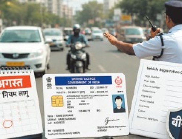 15 अगस्त से बदलेंगे वाहन नियम, लाइसेंस खत्म होने के बाद भी 30 दिन चलेगा