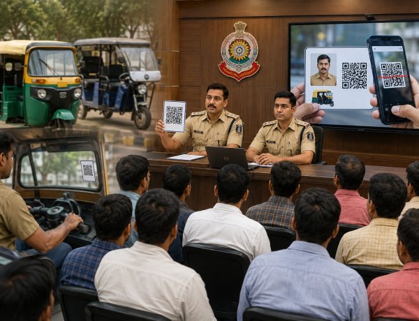 ऑटो-ई-रिक्शा सफर होगा और सुरक्षित, ड्राइवर की पहचान अब QR कोड से होगी