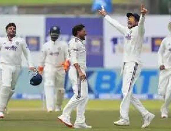 SL vs IND पहला टेस्ट, तीसरा दिन: श्रीलंका की पहली पारी 284 रनों पर सिमटी, भारत के पास 178 रनों की मजबूत बढ़त