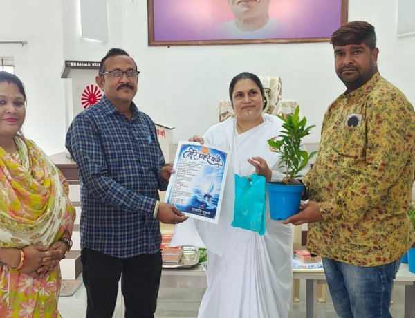 ब्रह्माकुमारीज़ तिल्दा से शुरू हुआ पांच दिवसीय ‘विश्व बंधुत्व रक्तदान महाअभियान