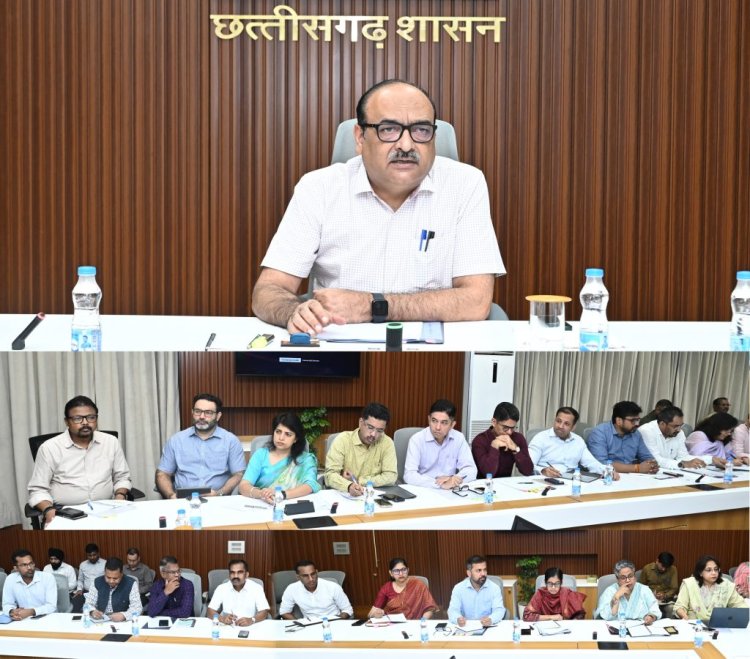 मुख्य सचिव की विभागीय सचिवों के साथ उच्चस्तरीय बैठक, रिटायरमेंट से पहले सेवा संबंधी प्रकरण निपटाने के निर्देश