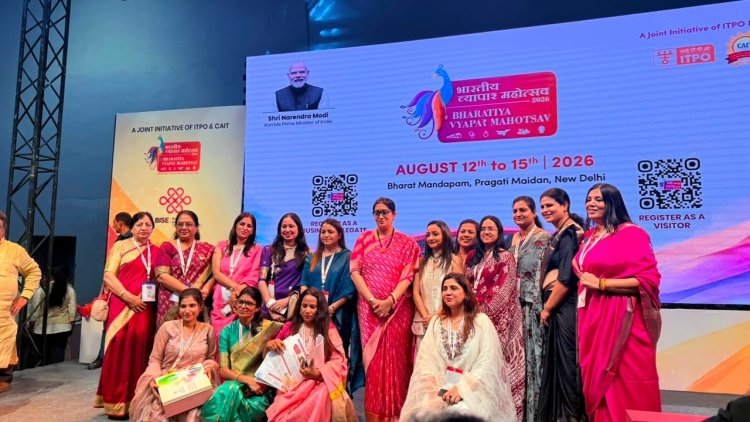 भारतीय व्यापार महोत्सव दिल्ली में छत्तीसगढ़ की उद्यमी महिलाओं का हुआ सम्मान - मधु अरोरा