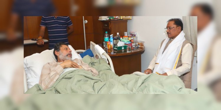 नई दिल्ली के छत्तीसगढ़ निवास पहुंचे सीएम विष्णुदेव साय,किरण सिंह देव से मिलकर जाना कुशलक्षेम