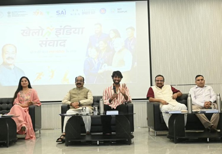 अरुण साव बोले- नशा युवाओं को कमजोर करता है, तिलक वर्मा ने कहा- खेल सिखाता है दबाव झेलना