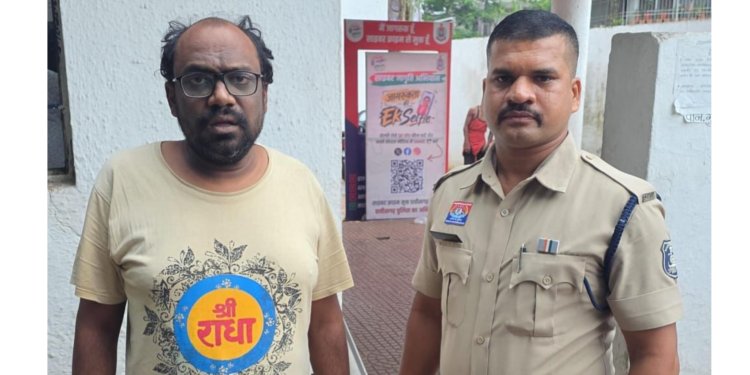 बेरोजगारी की चिढ़ में मंदिर की प्रतिमाएं तोड़ीं, चंद घंटों में आरोपी गिरफ्तार