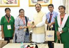 राष्ट्रपति द्रौपदी मुर्मु से संवाद के अनुभव विद्यार्थियों ने मुख्यमंत्री साय के साथ किए साझा
