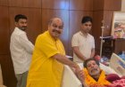 भाजपा प्रदेश अध्यक्ष किरण सिंह देव से मिले विधायक पुरन्दर मिश्रा, जाना कुशलक्षेम