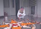 प्रधानमंत्री नरेंद्र मोदी के जन्मदिवस पर मुख्यमंत्री विष्णुदेव साय ने अपने निवास पर जलाया ‘आशीर्वाद का दीया’
