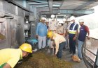 फर्नेस में जलाकर नष्ट किए गए 438 किलोग्राम से अधिक गांजा समेत 77 केस में जब्त नशीले पदार्थ