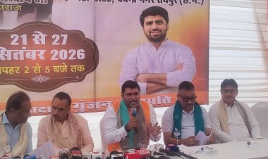 देवेंद्र नगर मंडी ग्राउंड में 21 सितंबर से इन्द्रेश महाराज सुनाएंगे भागवत कथा
